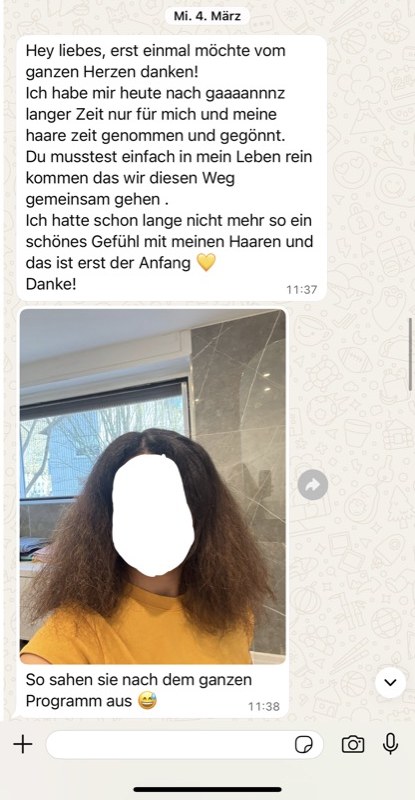 Kundenrückmeldung per WhatsApp