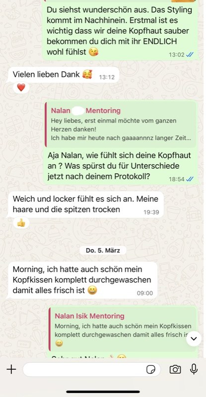 Kundenrückmeldung per WhatsApp